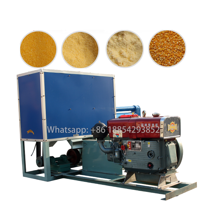 6FT-C2 industrial corn milling machine in india